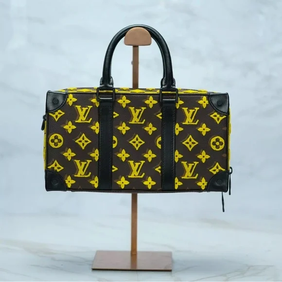 Louis Vuitton Soft Trunk Monogram Taffetage Speedy. *Rare* - Picture 2 of 16